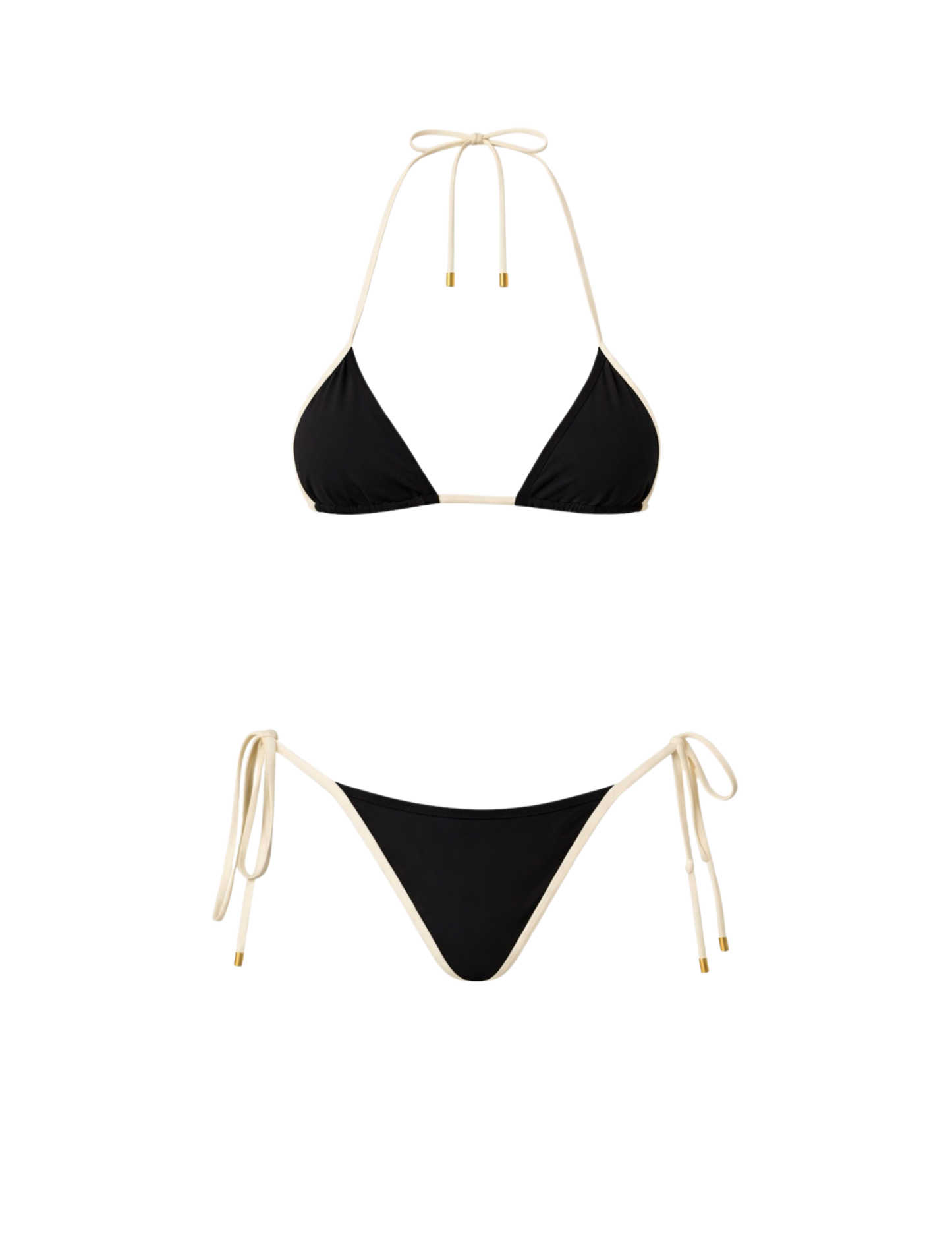 Solei Bottoms in Black/Ivory