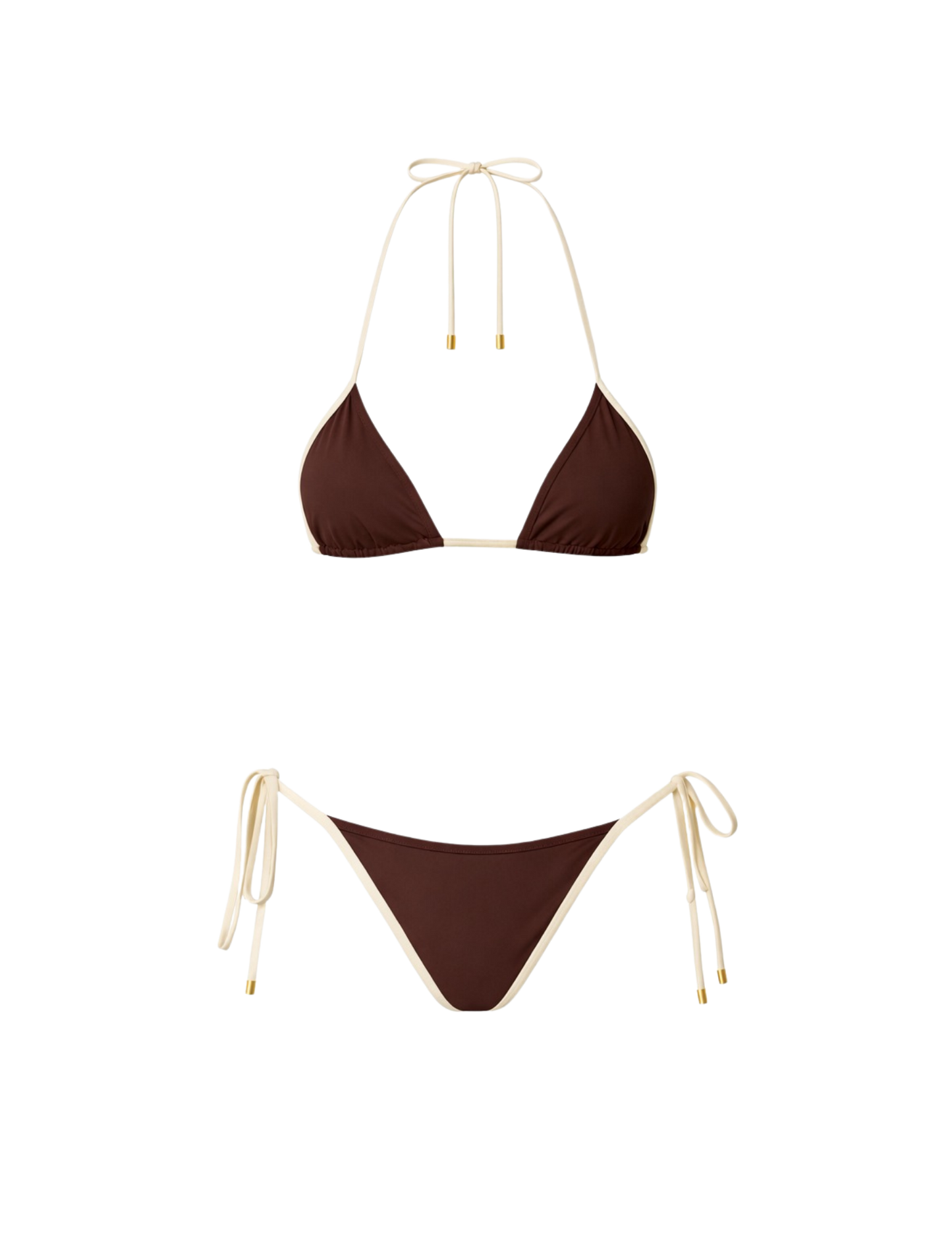 Solei Bottoms in Brown/Ivory